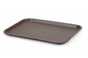 Taca z polipropylenu Fast Food średnia, brązowy, 305x415x20mm AmerBox 878941