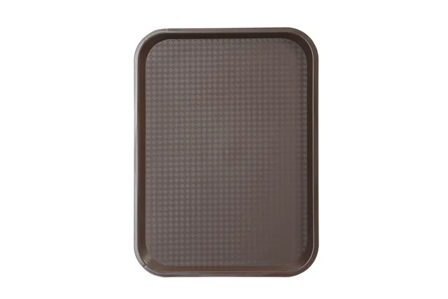 Taca z polipropylenu Fast Food średnia, brązowy, 305x415x20mm AmerBox 878941