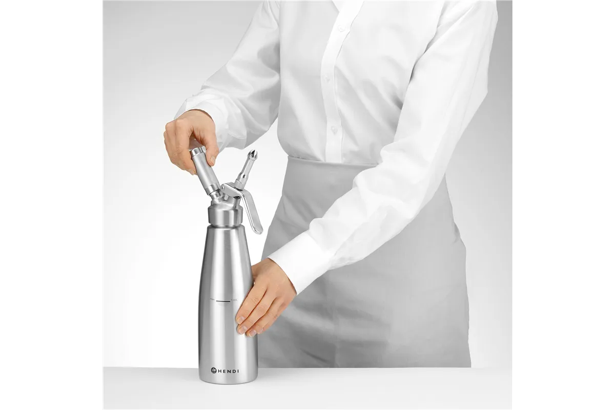 Syfon do bitej śmietany, Profi Line, 1L, ⌀98x330mm HENDI 588024