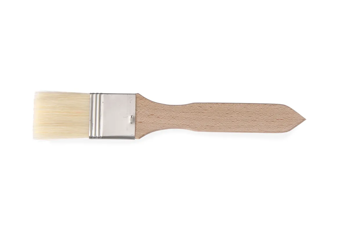 Pędzelek cukierniczy z włosiem naturalnym - zestaw 2 szt., 2 szt., 210x40mm HENDI 515327