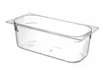 Kuweta do lodów z poliwęglanu, 5L, transparentny, 360x165x120mm HENDI 807026