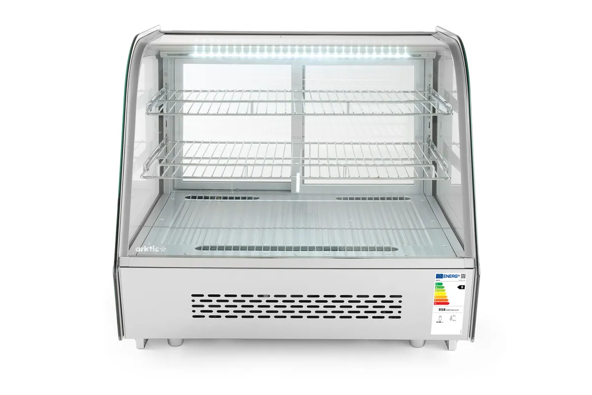 Witryna chłodnicza nastawna, 120L, 230V/160W, 707x570x680mm Arktic 233702