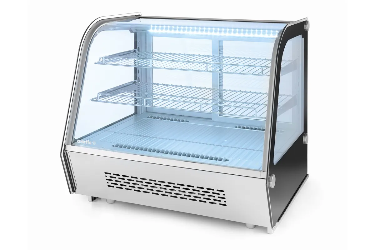 Witryna chłodnicza nastawna, 120L, 230V/160W, 707x570x680mm Arktic 233702