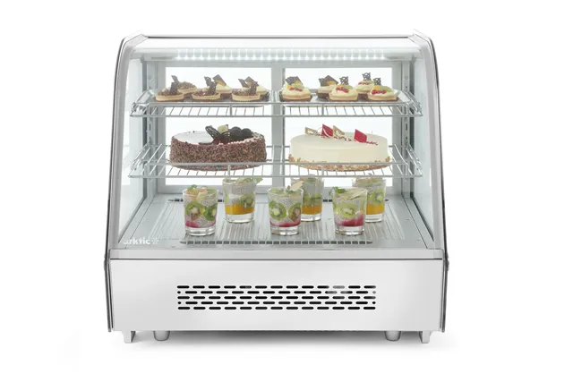 Witryna chłodnicza nastawna, 120L, 230V/160W, 707x570x680mm Arktic 233702