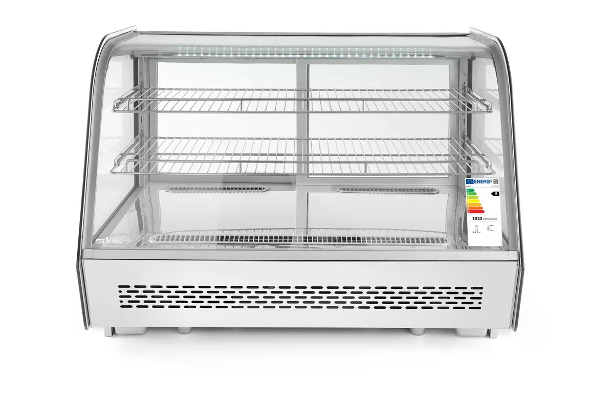 Witryna chłodnicza nastawna, 160L, 230V/160W, 885x570x680mm Arktic 233719