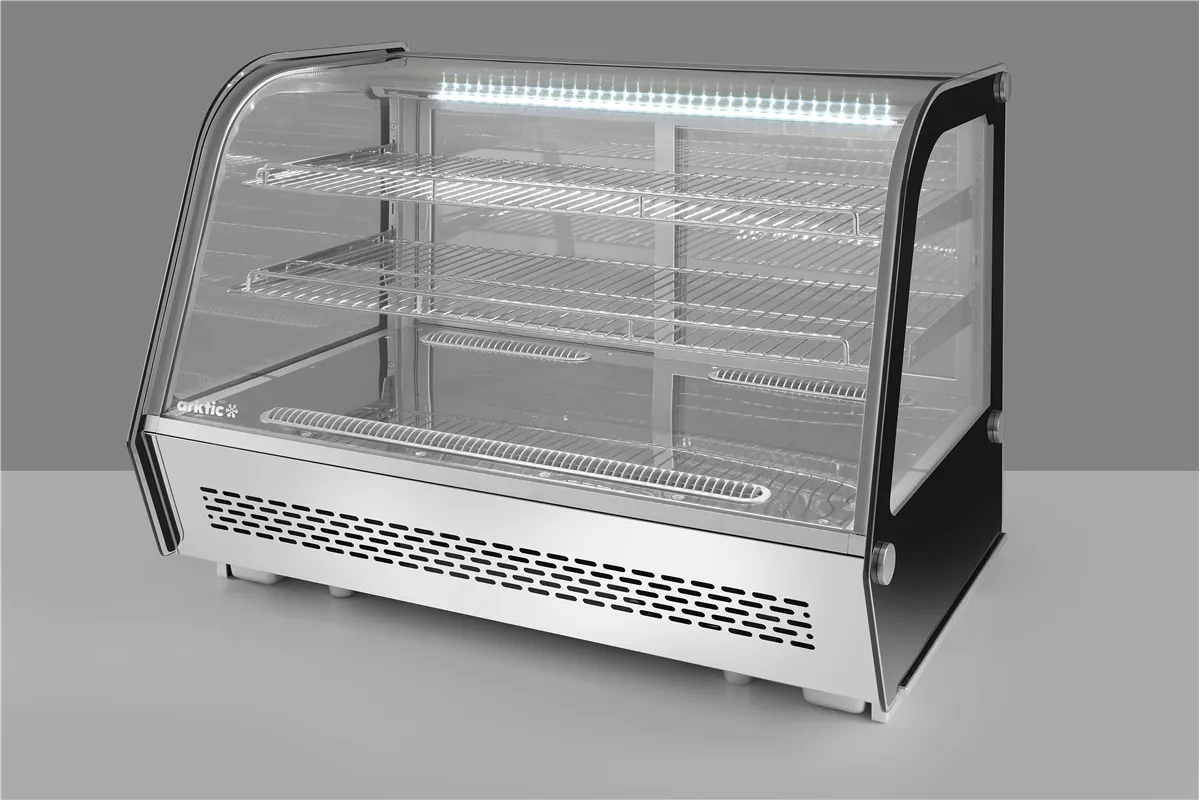Witryna chłodnicza nastawna, 160L, 230V/160W, 885x570x680mm Arktic 233719