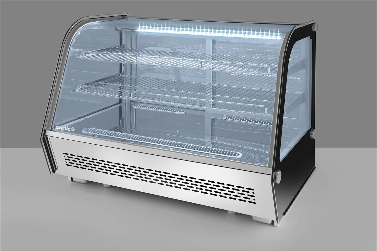 Witryna chłodnicza nastawna, 160L, 230V/160W, 885x570x680mm Arktic 233719