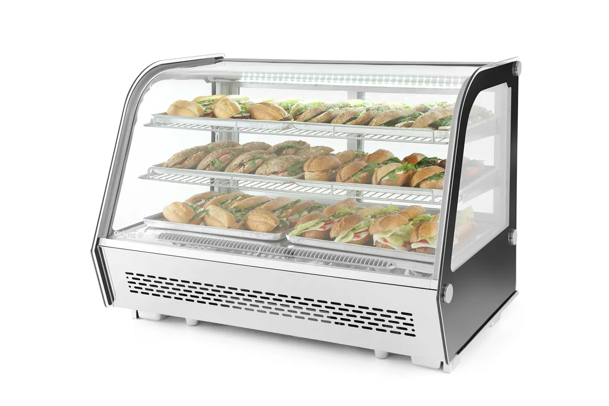 Witryna chłodnicza nastawna, 160L, 230V/160W, 885x570x680mm Arktic 233719