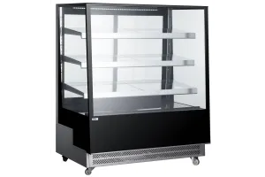 Witryna chłodnicza 3-półkowa, 650L, czarny, 230V/490W, 1200x833x1460mm Arktic 233320