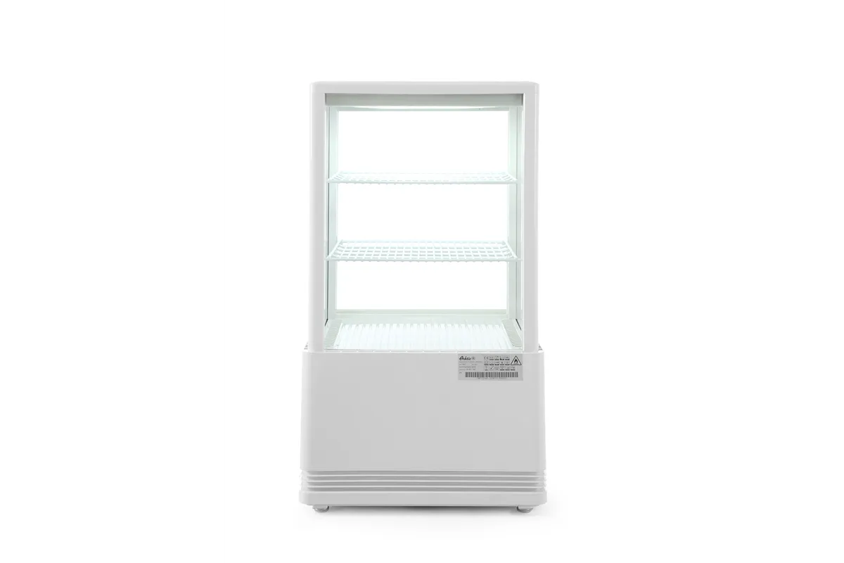 Witryna chłodnicza nastawna, 58 l, biały, 230V/170W, 452x406x830mm Arktic 233610
