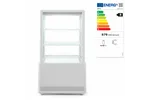 Witryna chłodnicza nastawna, 58 l, biały, 230V/170W, 452x406x830mm Arktic 233610