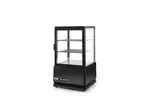 Witryna chłodnicza nastawna, 58 l, czarny, 230V/170W, 452x406x830mm Arktic 233627