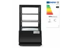 Witryna chłodnicza nastawna, 58 l, czarny, 230V/170W, 452x406x830mm Arktic 233627
