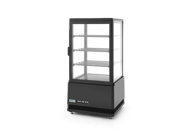 Witryna chłodnicza nastawna, 68 l, czarny, 230V/170W, 444x397x875mm Arktic 233238