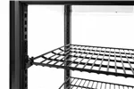 Witryna chłodnicza nastawna, 68 l, czarny, 230V/170W, 444x397x875mm Arktic 233238