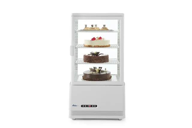 Witryna chłodnicza nastawna, 68 l, biały, 230V/170W, 444x397x875mm Arktic 233634