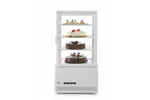 Witryna chłodnicza nastawna, 68 l, biały, 230V/170W, 444x397x875mm Arktic 233634