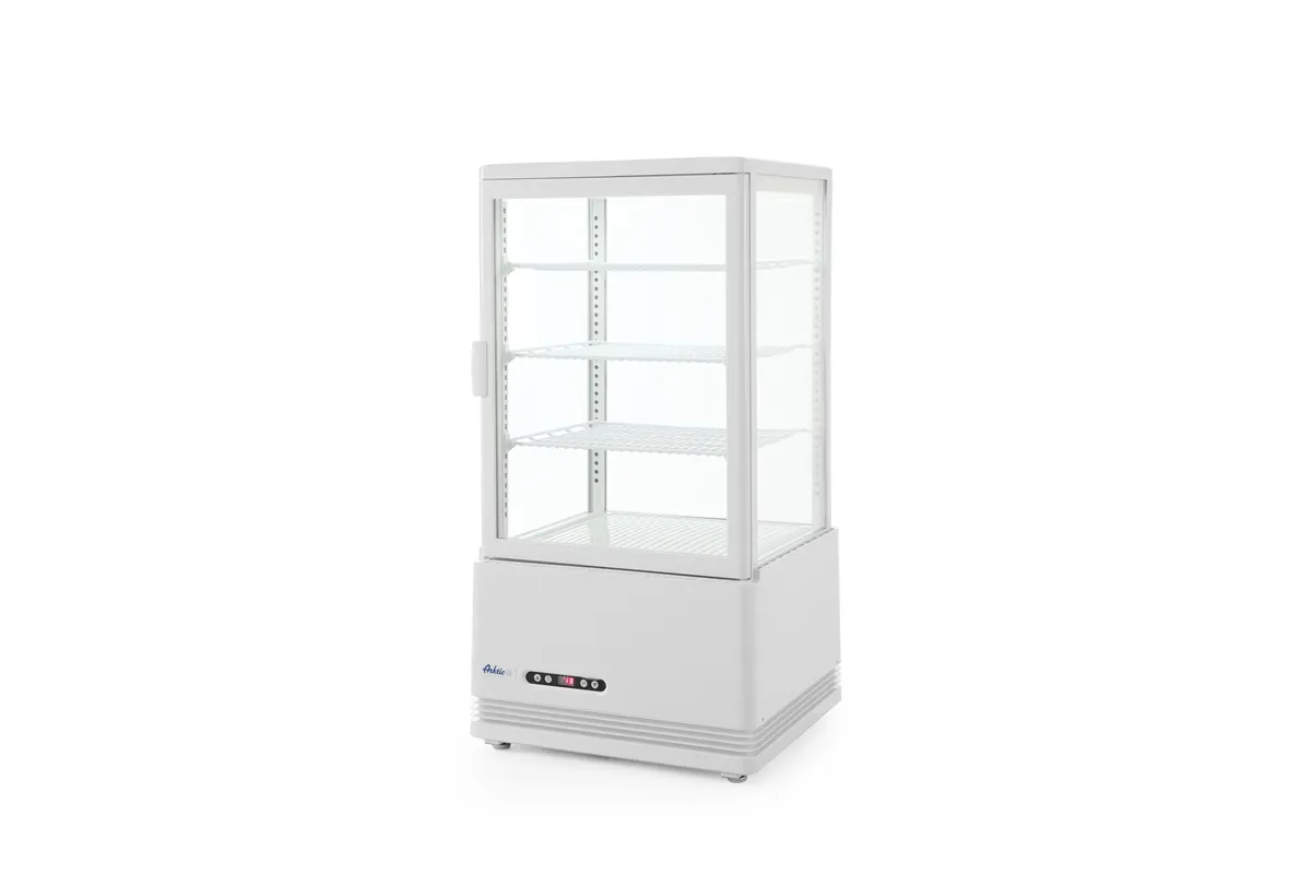 Witryna chłodnicza nastawna, 68 l, biały, 230V/170W, 444x397x875mm Arktic 233634