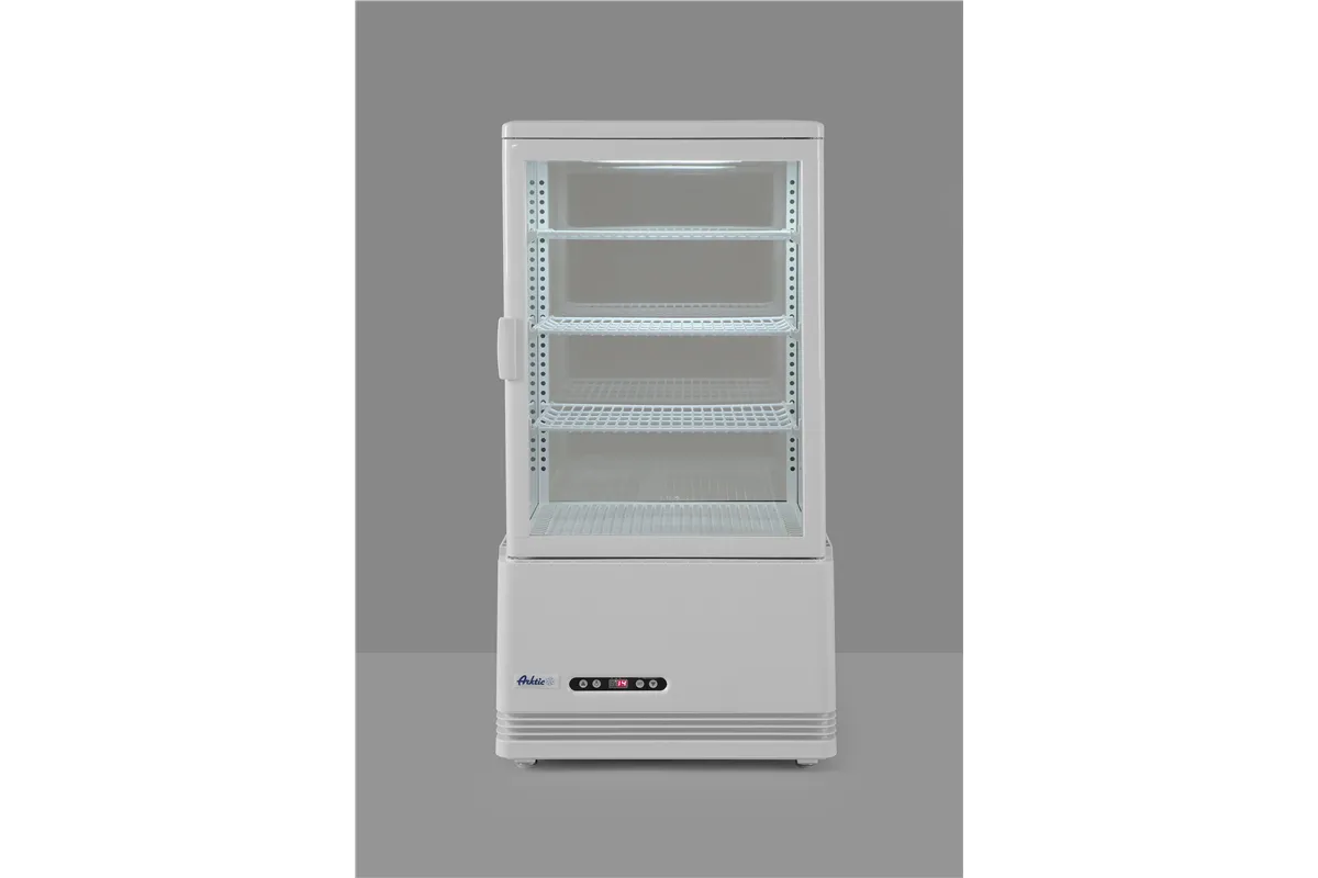 Witryna chłodnicza nastawna, 68 l, biały, 230V/170W, 444x397x875mm Arktic 233634