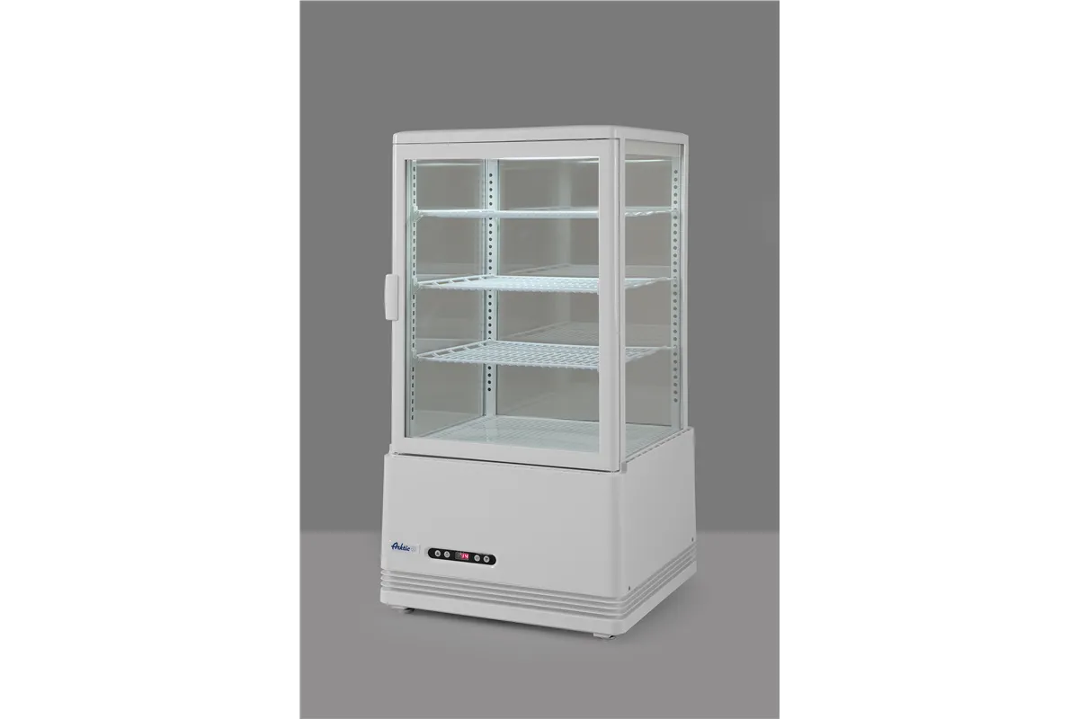 Witryna chłodnicza nastawna, 68 l, biały, 230V/170W, 444x397x875mm Arktic 233634
