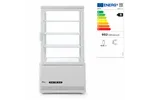 Witryna chłodnicza nastawna, 68 l, biały, 230V/170W, 444x397x875mm Arktic 233634