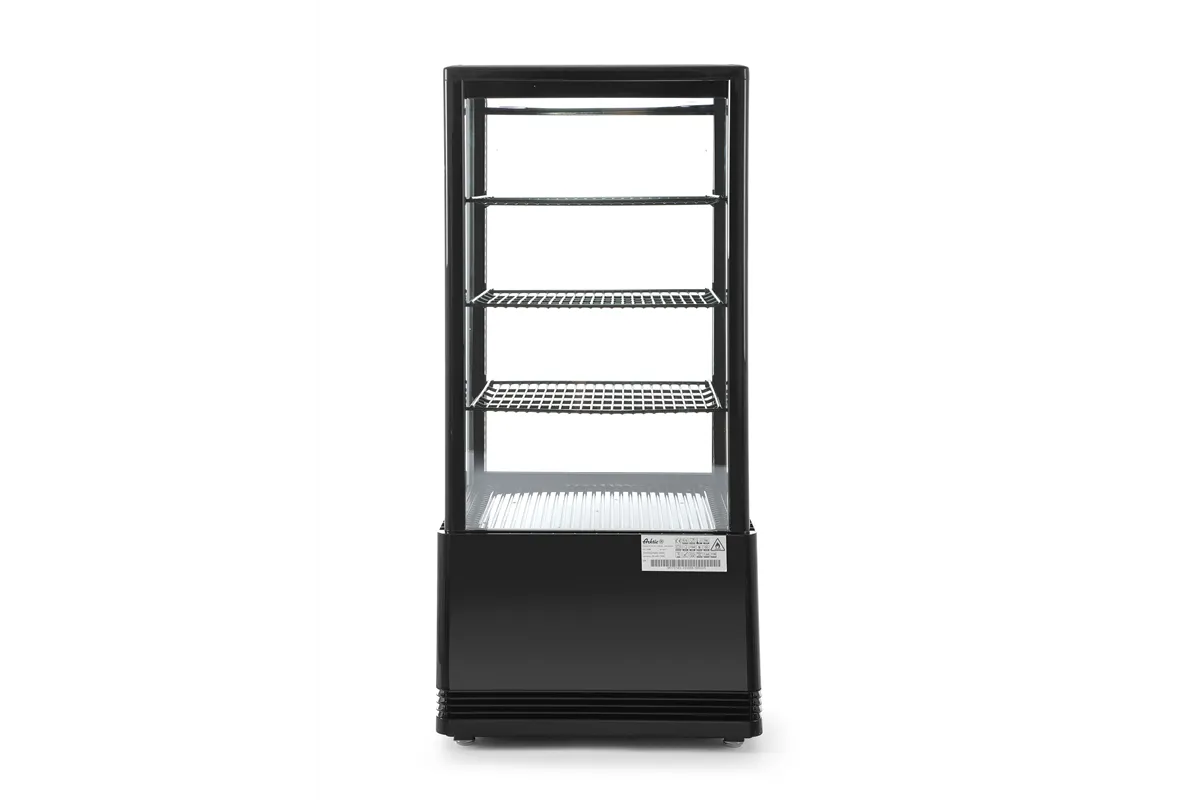 Witryna chłodnicza nastawna, 78 l, czarny, 230V/170W, 444x397x940mm Arktic 233658