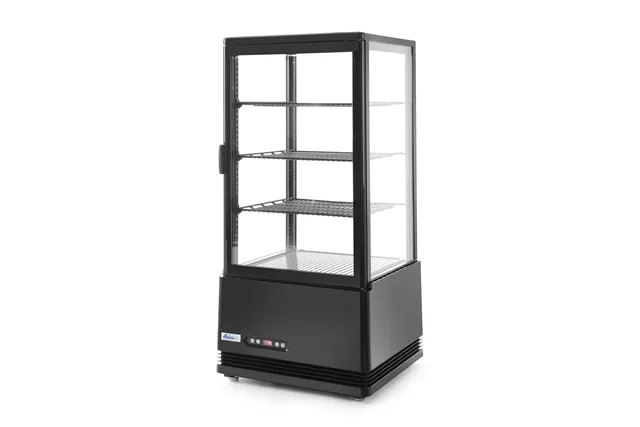 Witryna chłodnicza nastawna, 78 l, czarny, 230V/170W, 444x397x940mm Arktic 233658