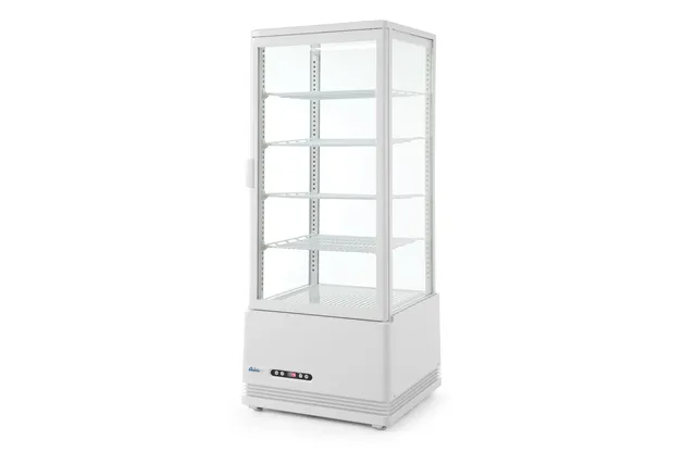 Witryna chłodnicza nastawna, 98 l, biały, 230V/210W, 444x397x1100mm Arktic 233665