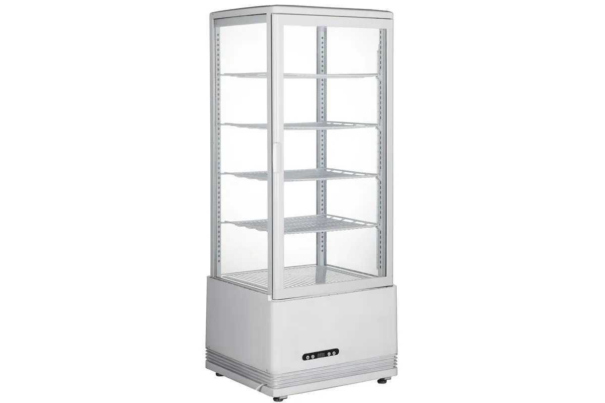 Witryna chłodnicza nastawna, 98 l, biały, 230V/210W, 444x397x1100mm Arktic 233665