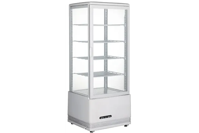 Witryna chłodnicza nastawna, 98 l, biały, 230V/210W, 444x397x1100mm Arktic 233665