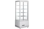 Witryna chłodnicza nastawna, 98 l, biały, 230V/210W, 444x397x1100mm Arktic 233665