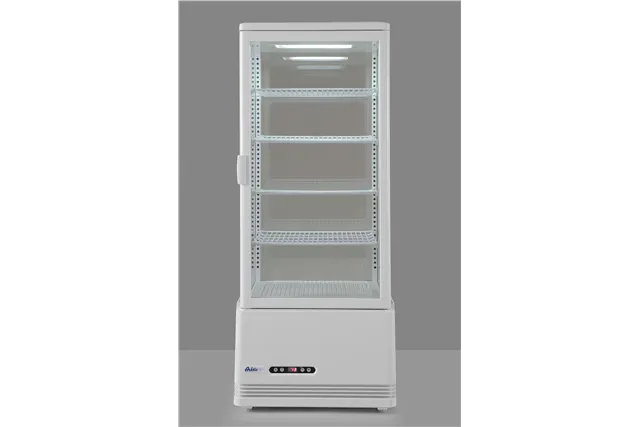 Witryna chłodnicza nastawna, 98 l, biały, 230V/210W, 444x397x1100mm Arktic 233665