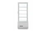 Witryna chłodnicza nastawna, 98 l, biały, 230V/210W, 444x397x1100mm Arktic 233665