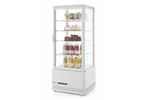 Witryna chłodnicza nastawna, 98 l, biały, 230V/210W, 444x397x1100mm Arktic 233665