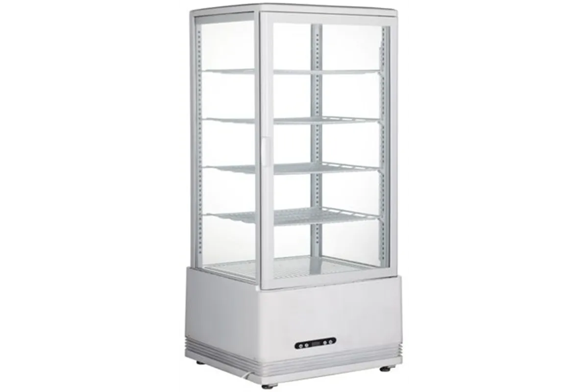 Witryna chłodnicza nastawna, 98 l, biały, 230V/210W, 444x397x1100mm Arktic 233665