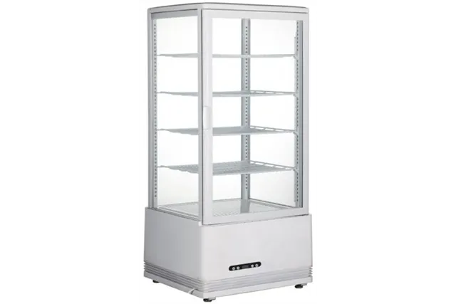 Witryna chłodnicza nastawna, 98 l, biały, 230V/210W, 444x397x1100mm Arktic 233665