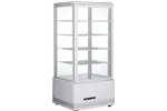 Witryna chłodnicza nastawna, 98 l, biały, 230V/210W, 444x397x1100mm Arktic 233665