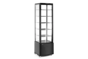 Witryna chłodnicza, 270 l, czarny, 230V/290W, 556x526x1913mm Arktic 233290