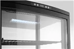 Witryna chłodnicza, 270 l, czarny, 230V/290W, 556x526x1913mm Arktic 233290