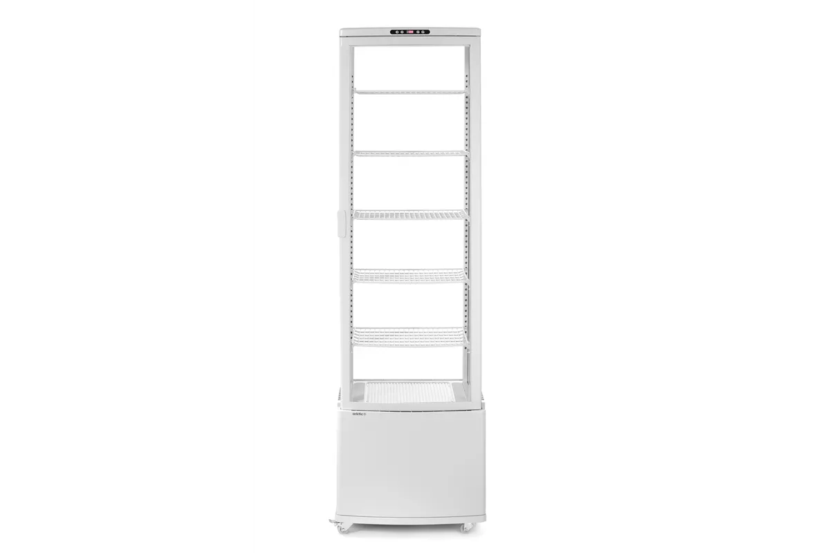Witryna chłodnicza, 270 l, biały, 230V/290W, 556x526x1913mm Arktic 233696