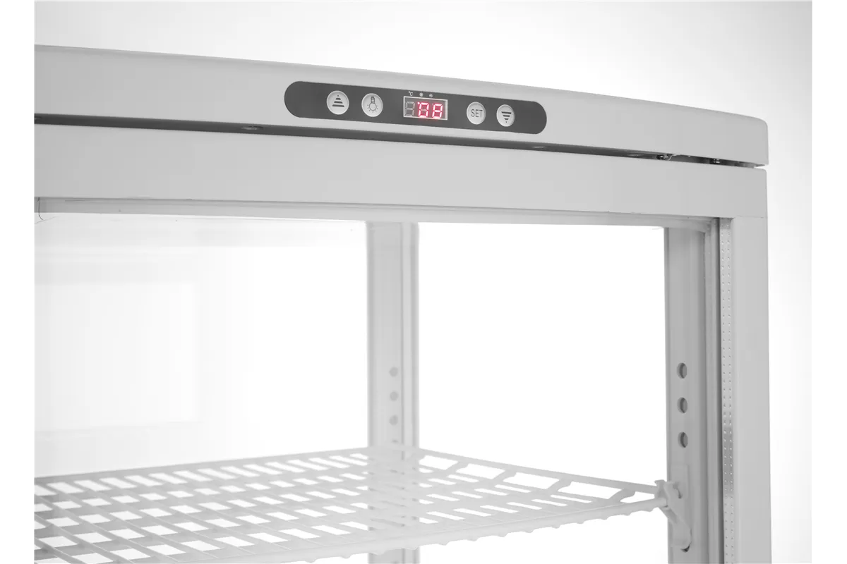 Witryna chłodnicza, 270 l, biały, 230V/290W, 556x526x1913mm Arktic 233696