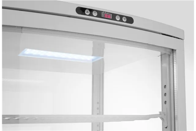 Witryna chłodnicza, 270 l, biały, 230V/290W, 556x526x1913mm Arktic 233696