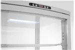 Witryna chłodnicza, 270 l, biały, 230V/290W, 556x526x1913mm Arktic 233696