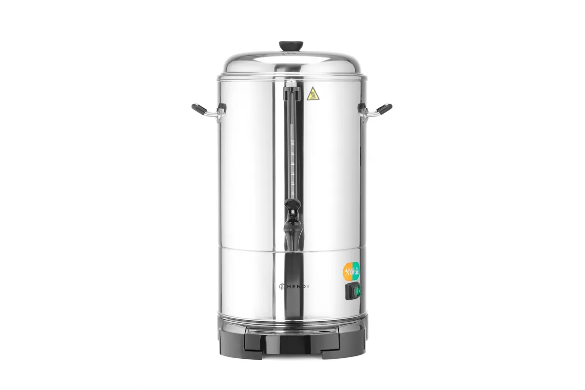 Zaparzacz do kawy o podwójnych ściankach, 10L, 230V/1500W, 370x390x525mm HENDI 211205