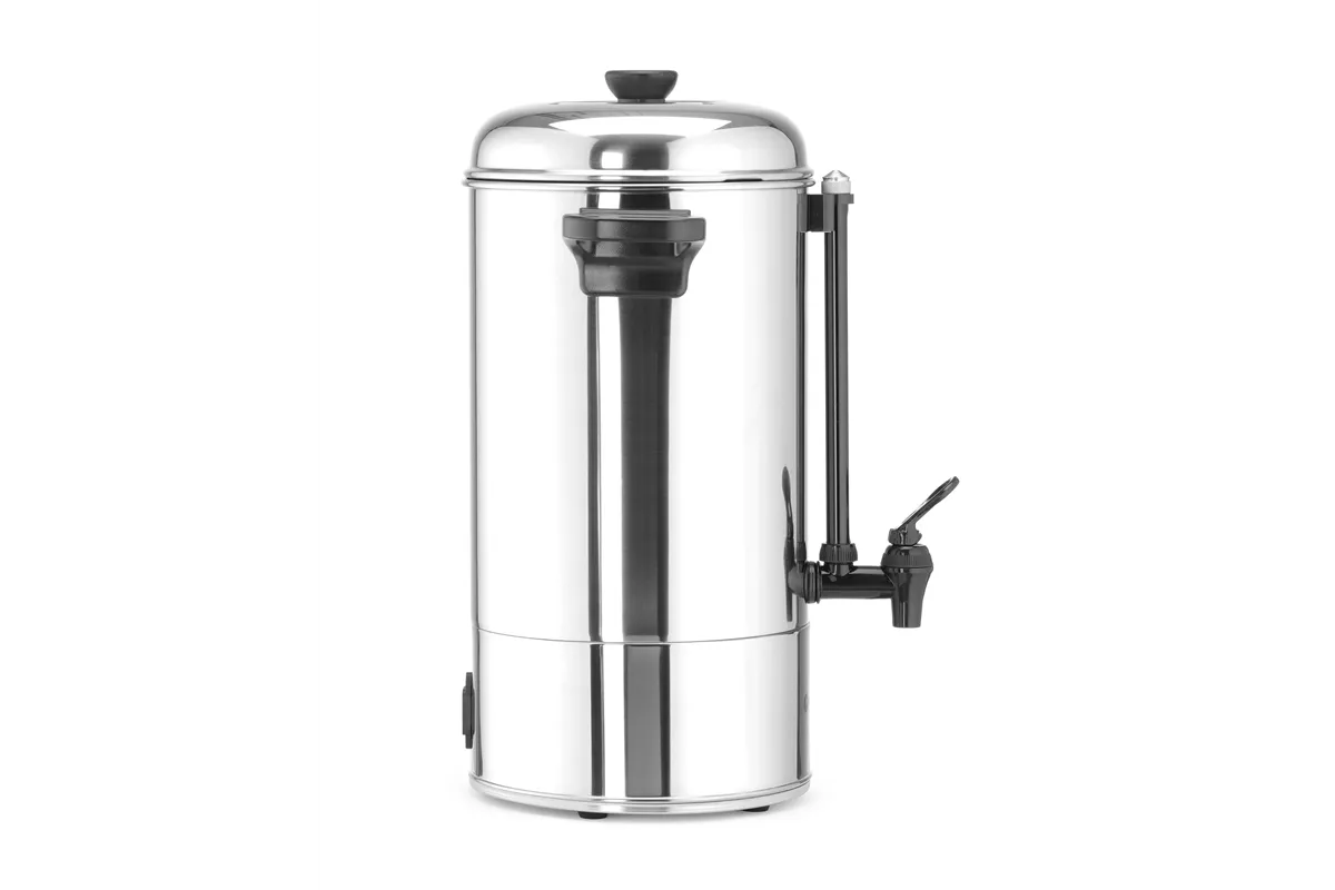 Zaparzacz do kawy o pojedynczych ściankach, 6L, 230V/1500W, 355x355x470mm HENDI 208007