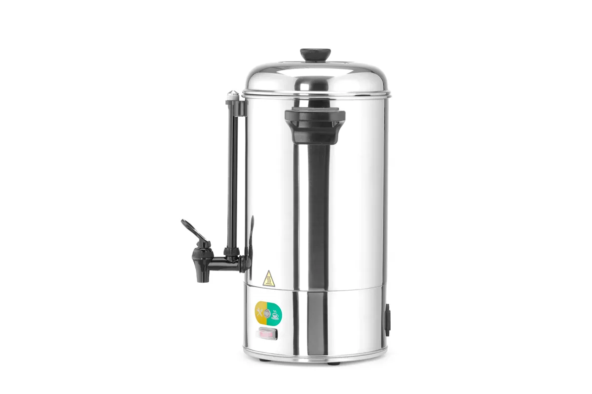 Zaparzacz do kawy o pojedynczych ściankach, 6L, 230V/1500W, 355x355x470mm HENDI 208007