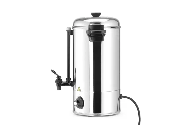 Warnik do wody o pojedynczych ściankach, 9L, srebrny, 230V/2200W, 340x227x468mm HENDI 209882