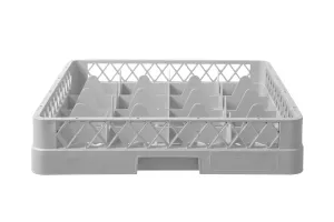Kosz do szkła 500×500 mm, 16 przegródek – 113x113 mm, 500x500x104mm HENDI 877043