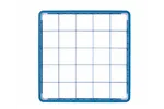 Nadstawka do kosza 500×500 mm, 25 przegródek – 88x88 mm, 500x500x45mm HENDI 877524