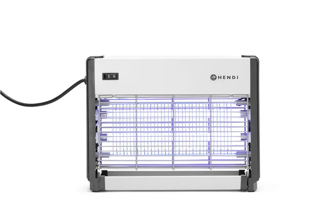 Lampa owadobójcza, Zasięg działania: 50 m², 230V/26W, 379x103x265mm HENDI 270158